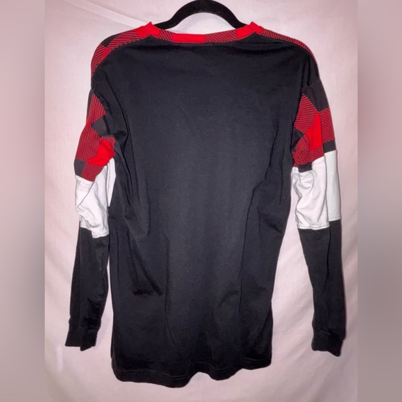 PINK Victoria's Secret Red and Black Plaid Shirt - Picture 5 of 6